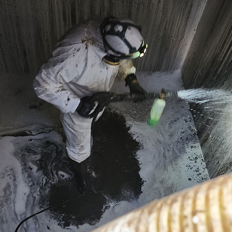 Limpieza de Camaras de Edifico 4